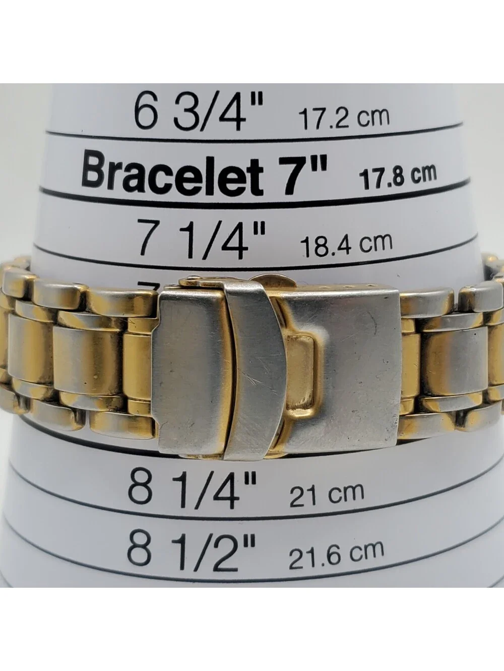 Armitron Multifunction Watch Men 37mm Gold Tone Rotating Bezel New Battery